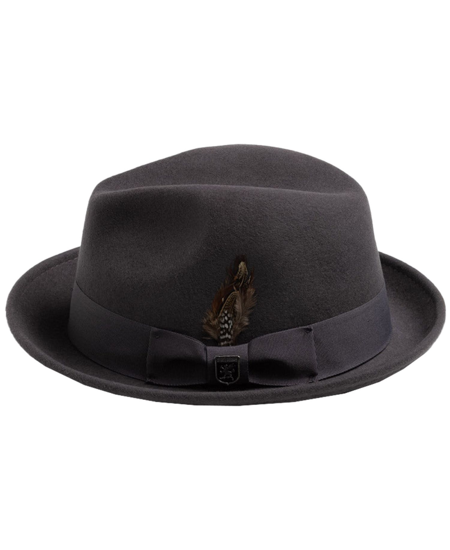 Men's Wool Pinch Front Fedora Hat