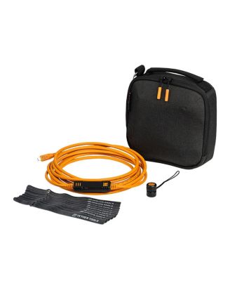Starter Tethering Kit with TetherPro Optima 10G 15' USB-C Straight to USB-C Straight Cable, , TetherGuard and Bag