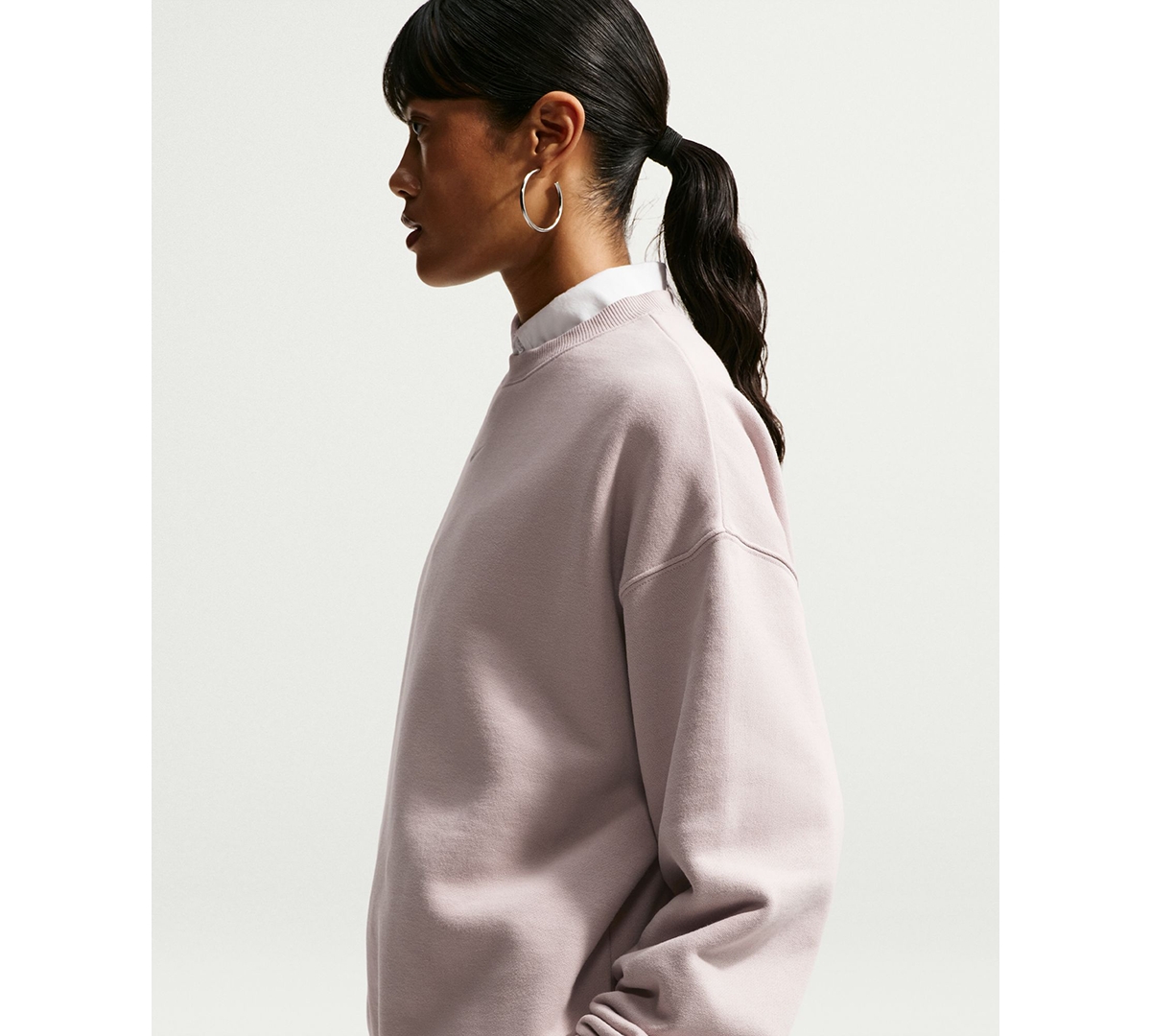 Nike Studio Fleece Medium Weight Women's Oversized Sweatshirt