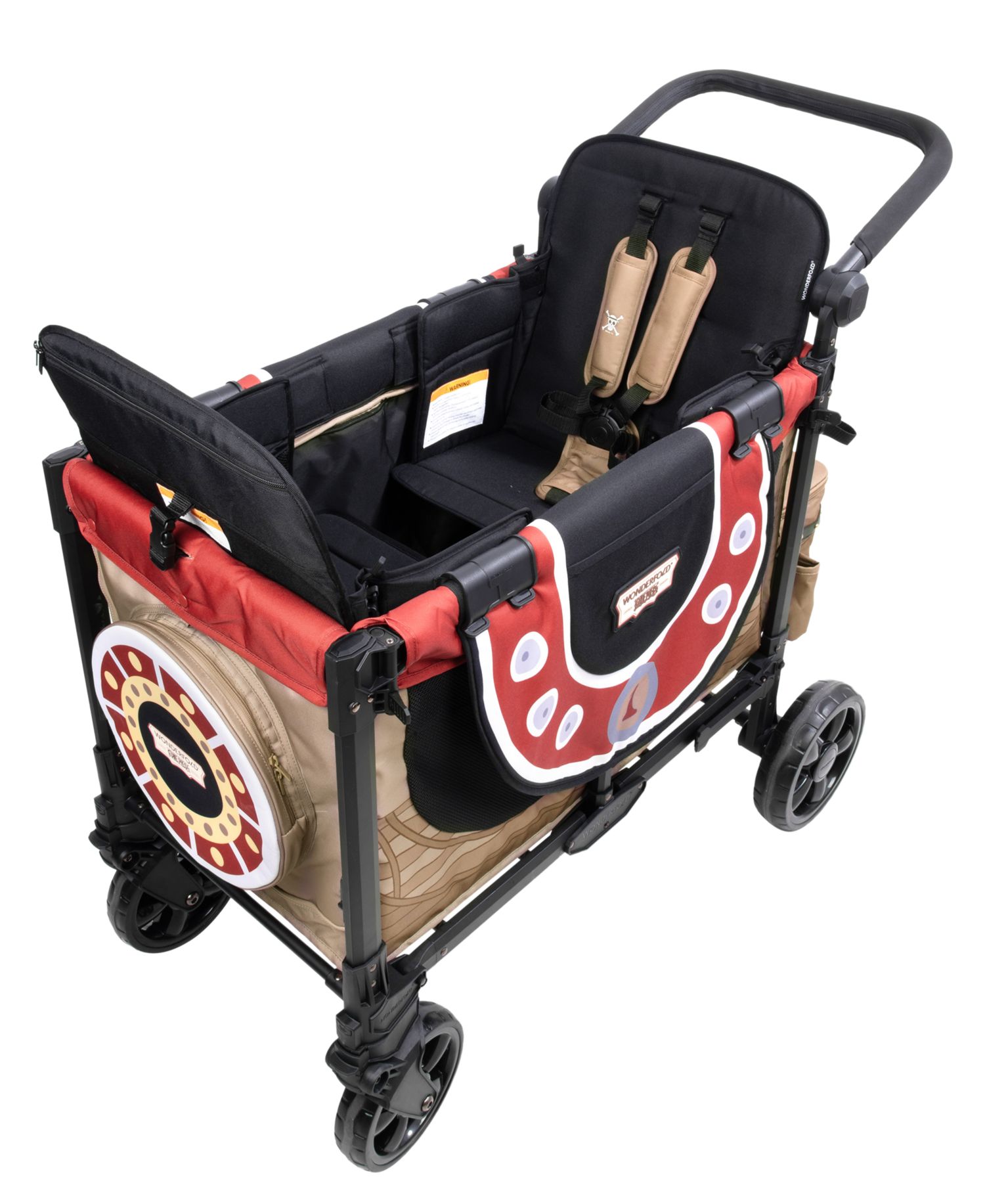 One-Piece Sunny Double Stroller Wagon