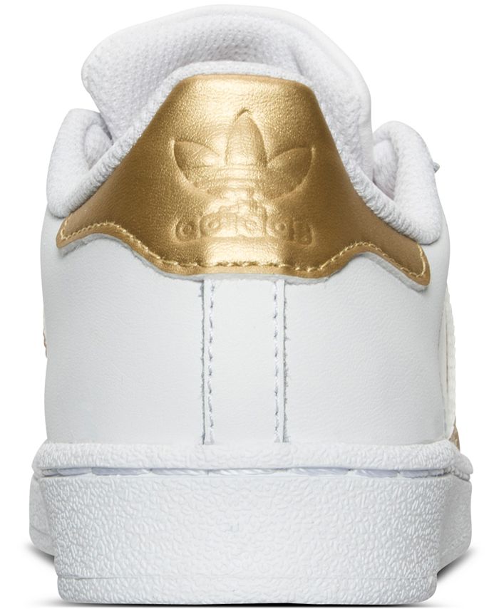 adidas Little Girls' Superstar Sneakers from Finish Line Macy's
