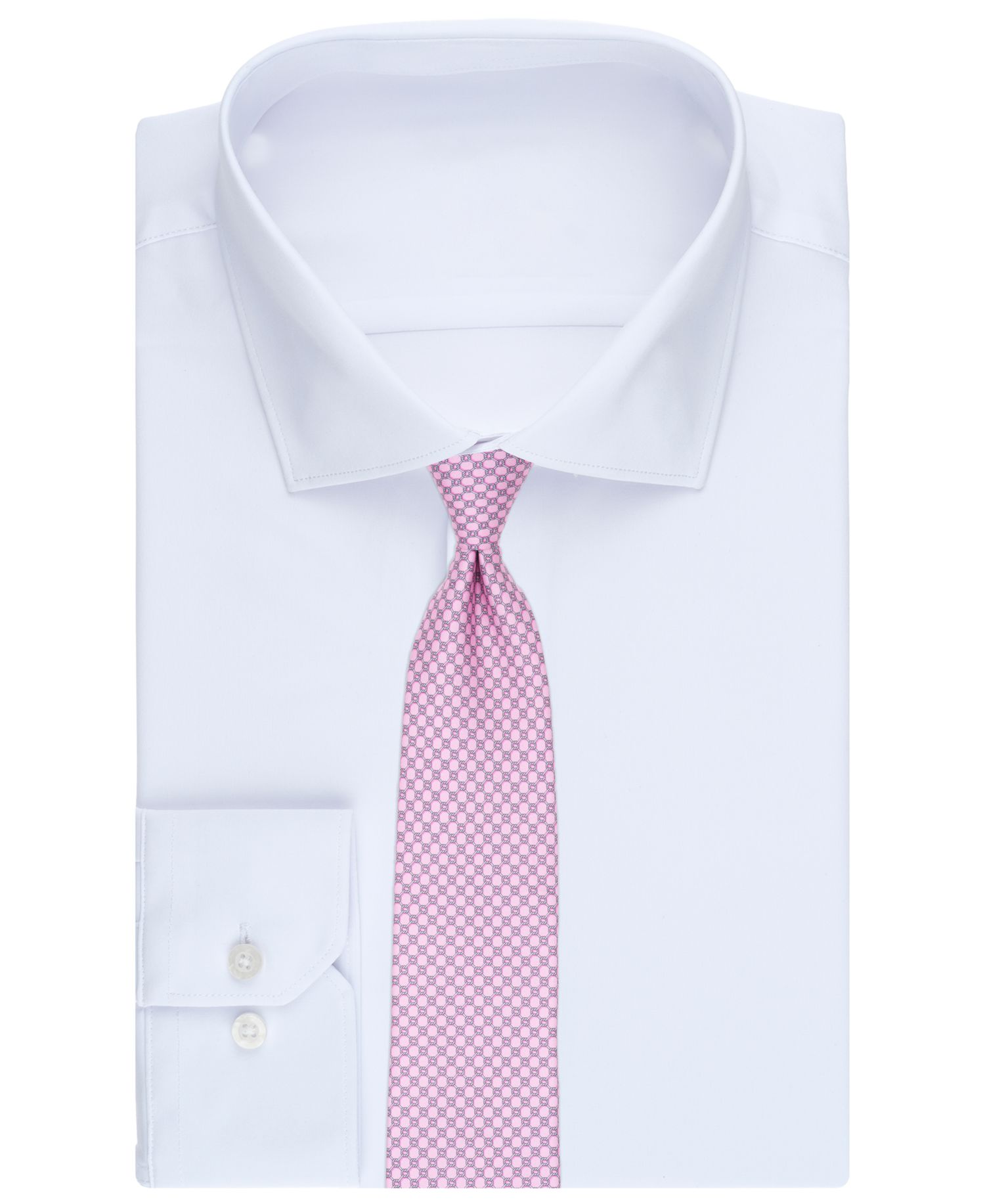 Men's Classic Design Neat Pattern Silk Tie