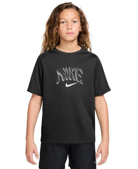 Футболка Nike Short-Sleeve T-Shirt для мальчиков, цвет: Чёрный