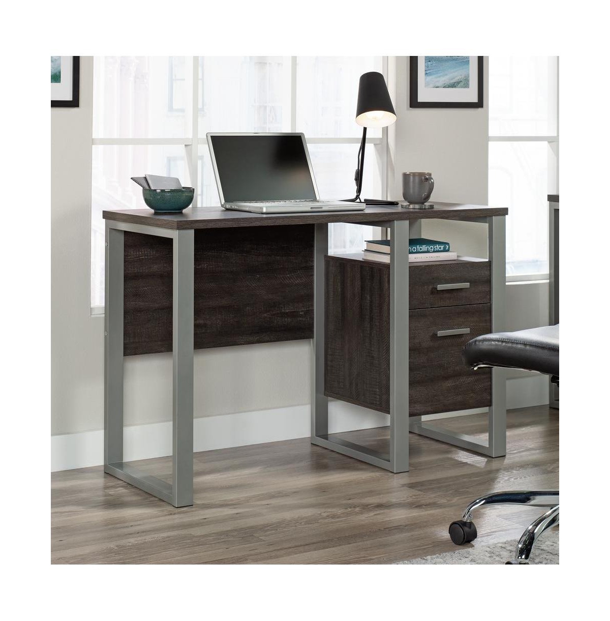 Sauder Rock Glen Desk, Blade Walnut finish
