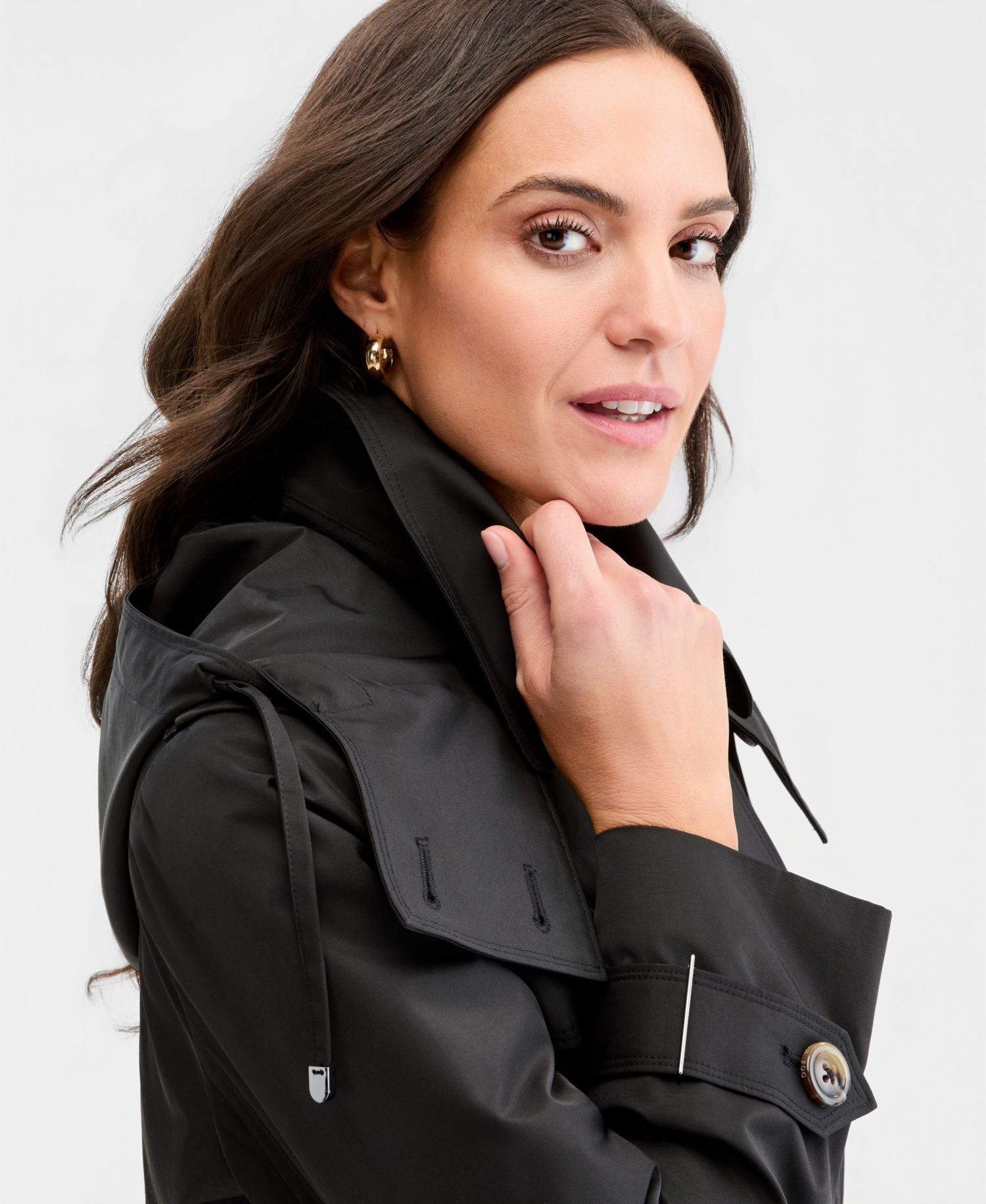Women's Double-Breasted Trench Coat, Created for Macy's