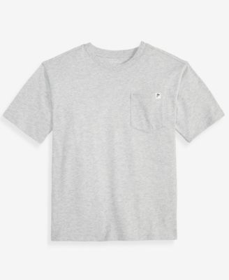 Boys' XS-XL Heathered Pocket T-Shirt