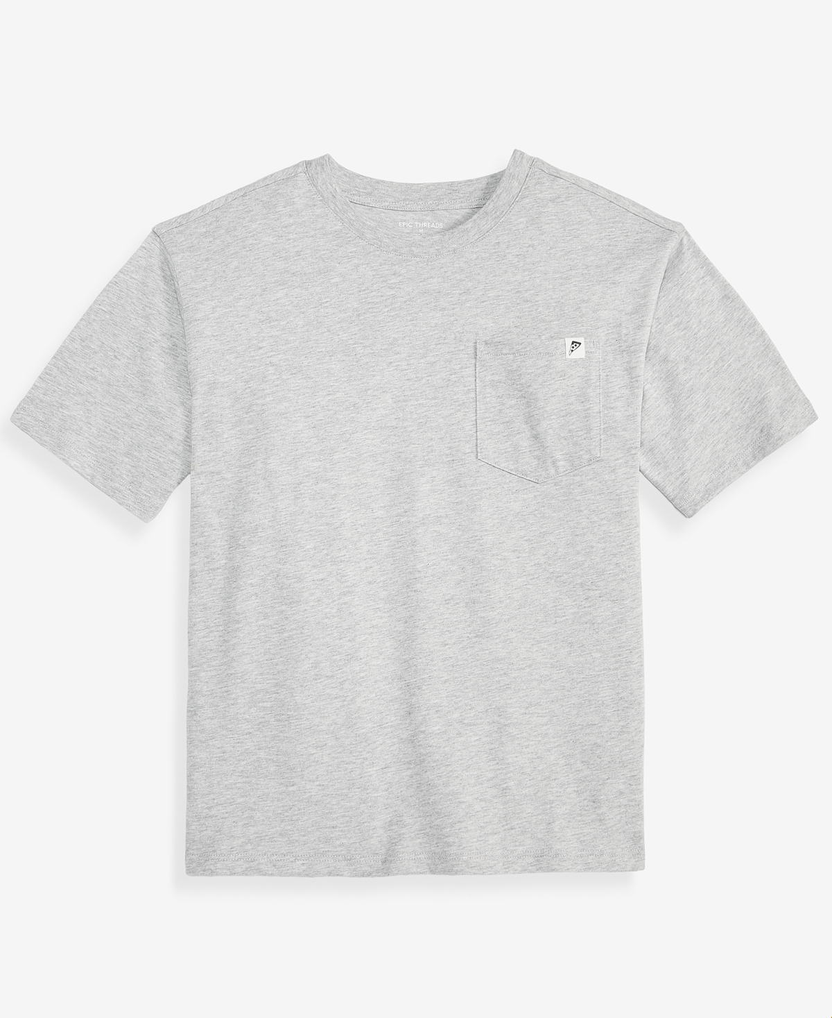 Epic Threads Boys' Xs-xl Heathered Pocket T-Shirt, Macy's Exclusive