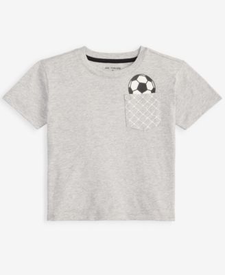 Toddler Boys' 12M-5T Oversized Pocket T-Shirt