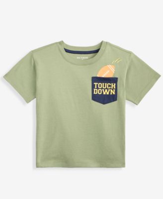 Toddler Boys' 12M-5T Oversized Pocket T-Shirt