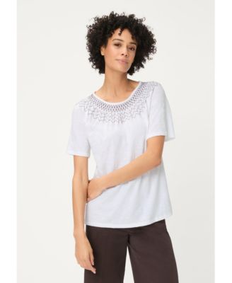 Women's Embroidered T-Shirt