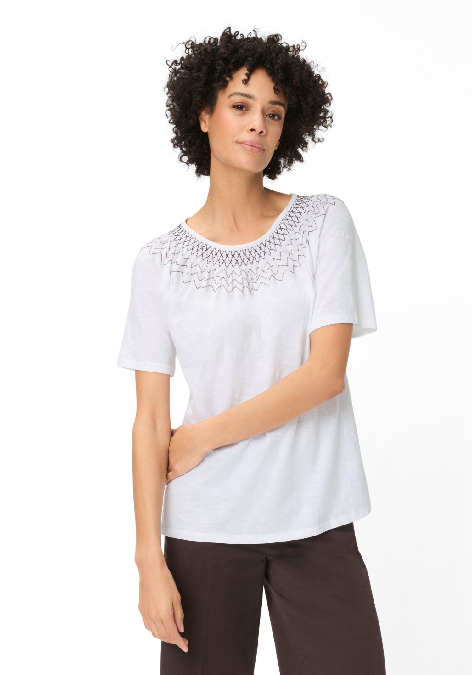 Women's Embroidered T-Shirt