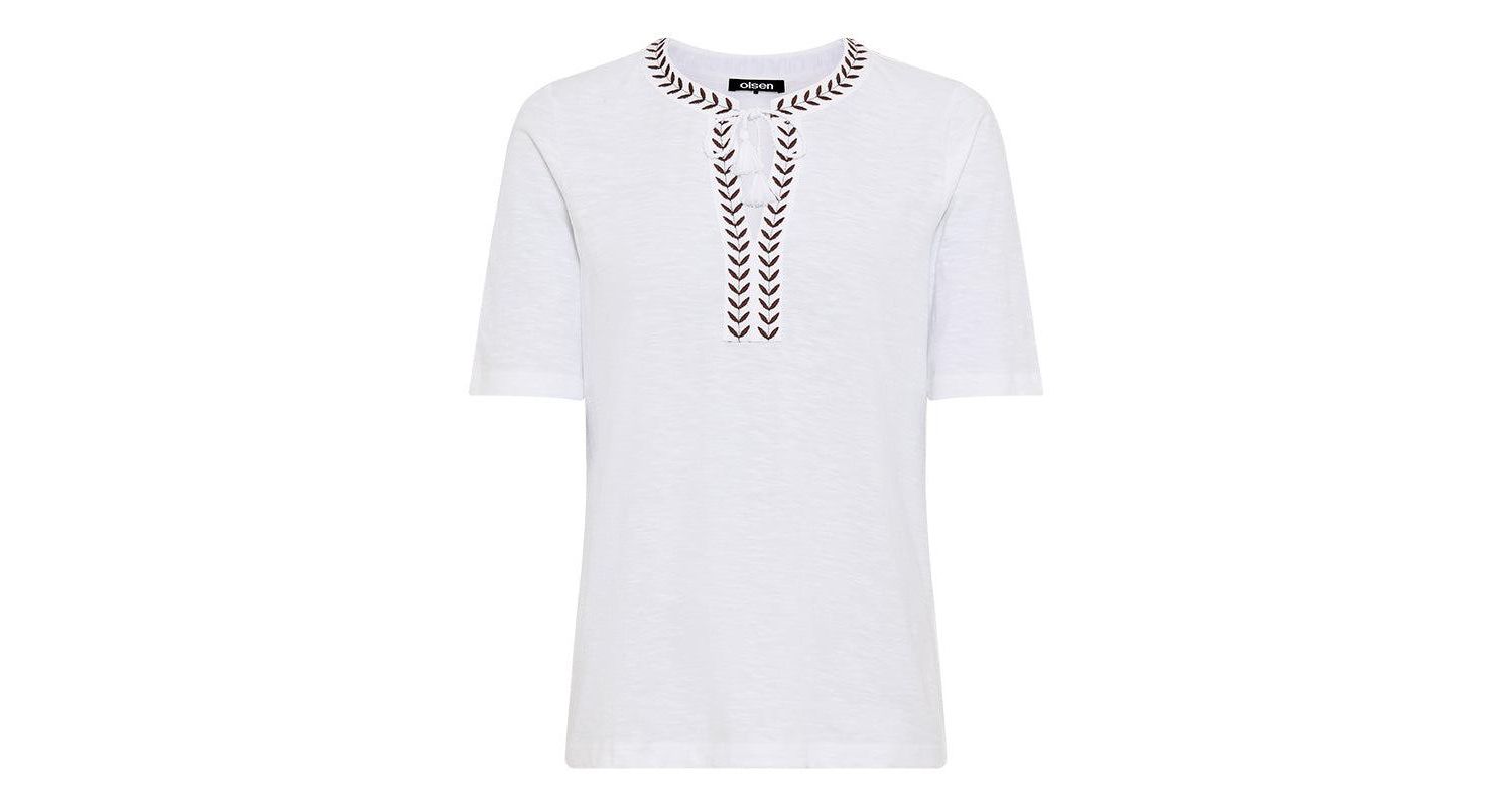 Women's Embroidered Tunic T-Shirt