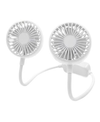GabbaGoods Neck Wrap Fan with Adjustable and Secure Goose Neck, Comfortable and Long Lasting, 3 Speeds