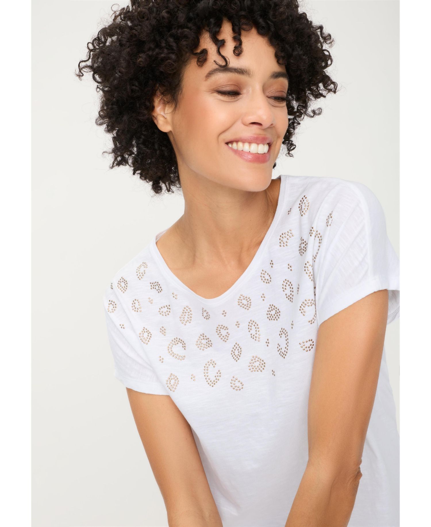 Women's Embellished T-Shirt