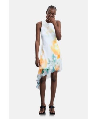 Women's Asymmetric sleeveless dress