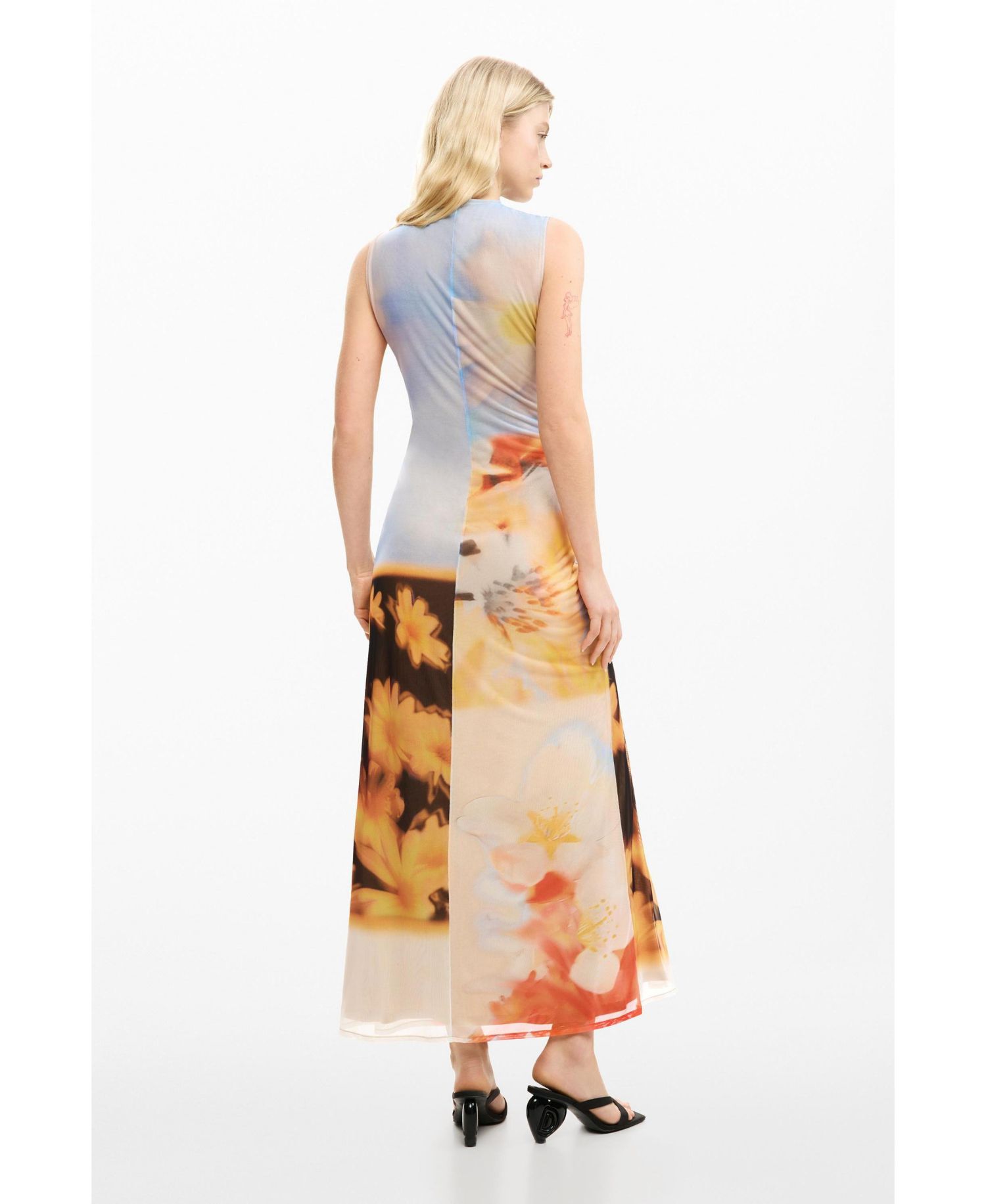 Women's Draped long dress