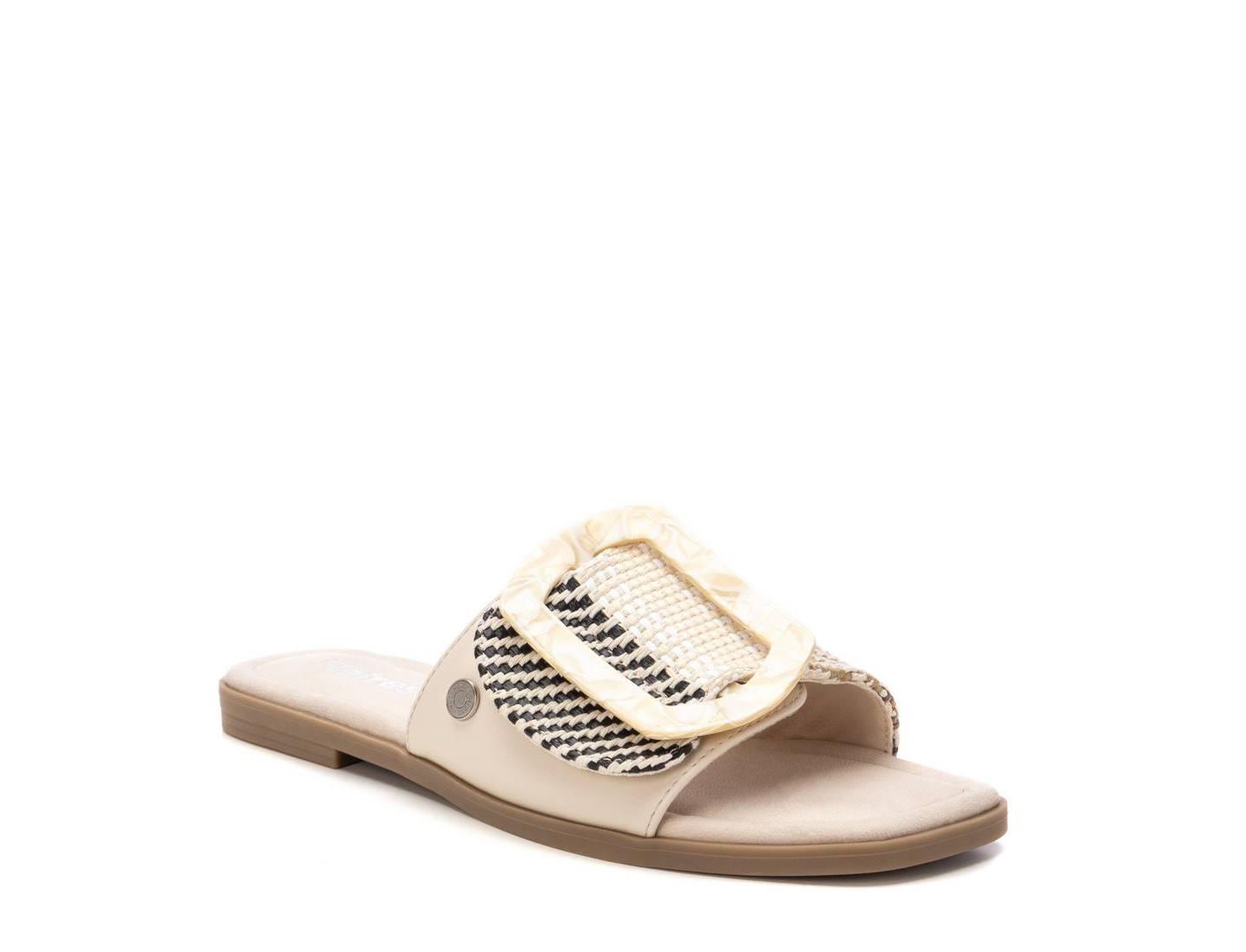 Женские сандалии XTI Refresh Slip On Flat, цвет: Бежевый — фото 1