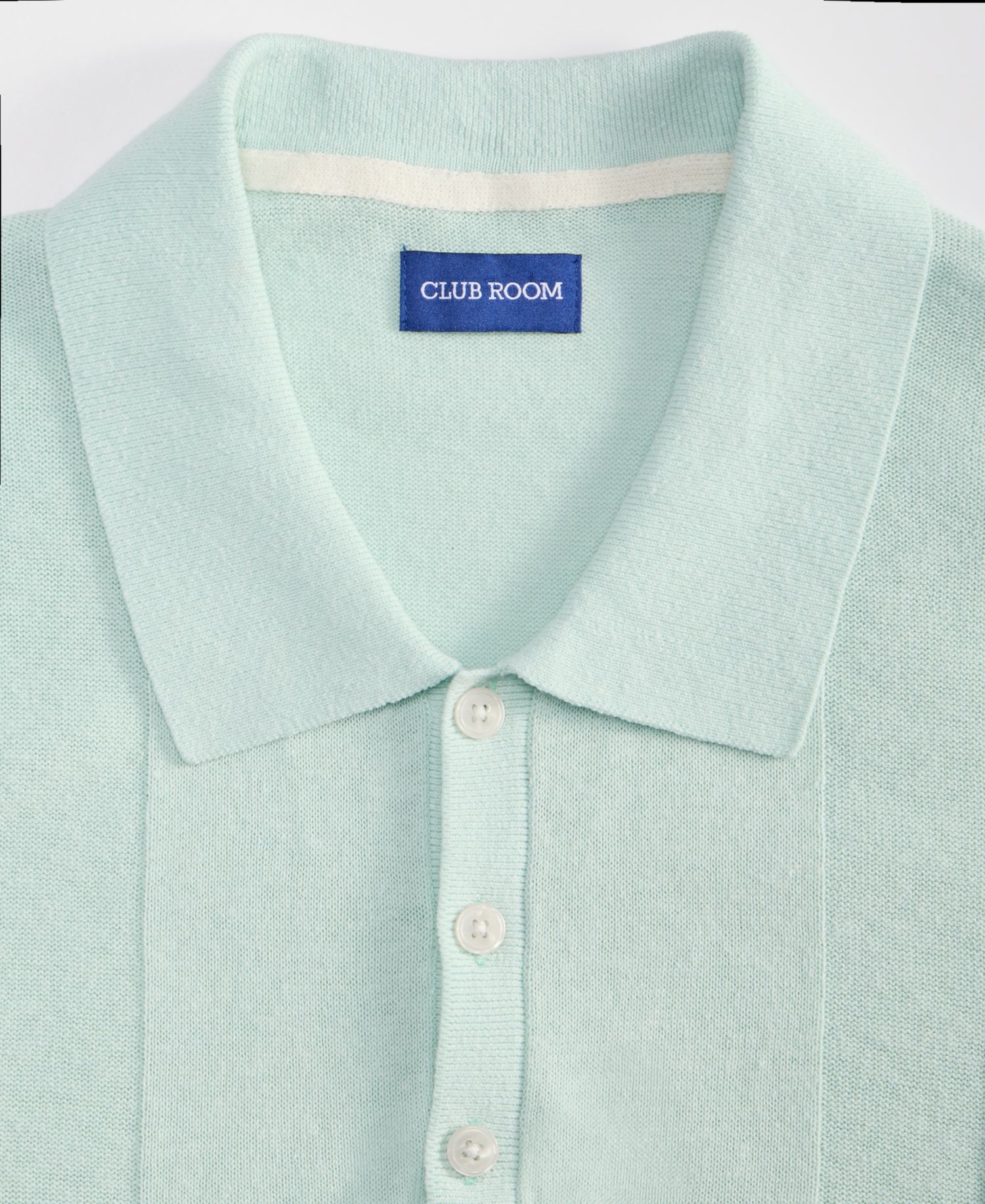 Men's Short-Sleeve Linen and Cotton Engineer Sweater
