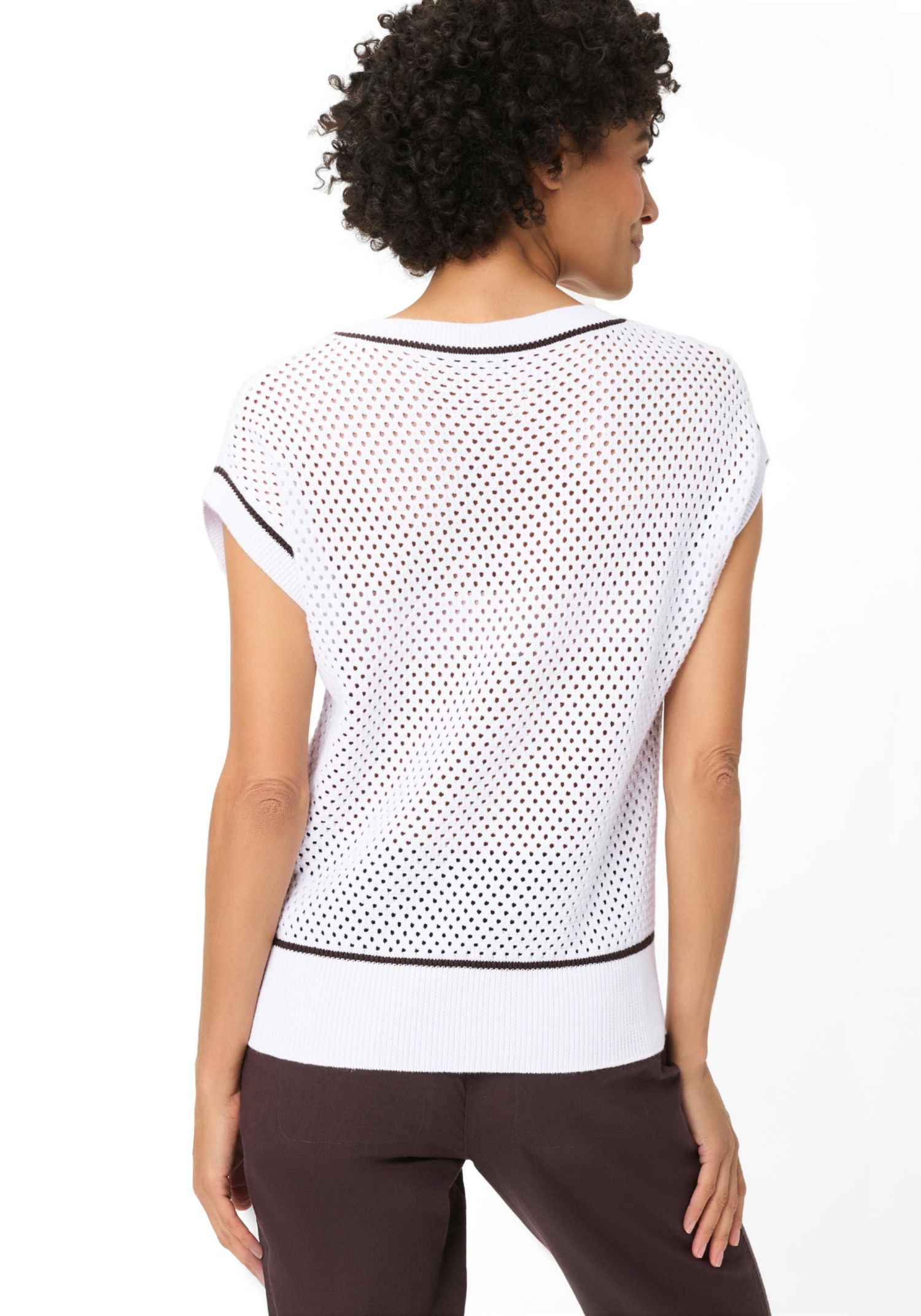 Women's Ajour Knit Sweater
