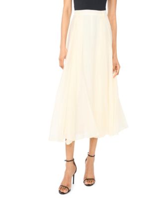 Women's Godet Midi Skirt