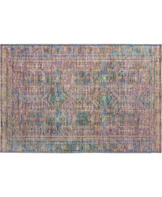 Mayfield Machine Washable AMF1920 1'8"x2'6" Area Rug
