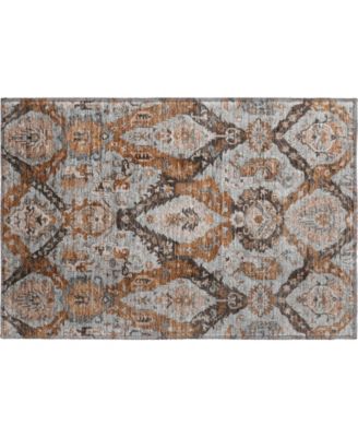Mayfield Machine Washable AMF1921 1'8"x2'6" Area Rug