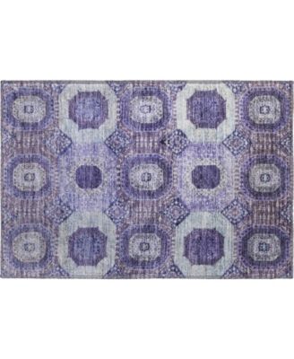 Mayfield Machine Washable AMF1926 1'8"x2'6" Area Rug