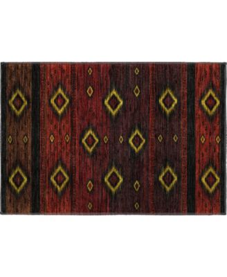 Mayfield Machine Washable AMF1943 1'8"x2'6" Area Rug