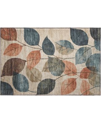 Mayfield Machine Washable AMF1953 1'8"x2'6" Area Rug