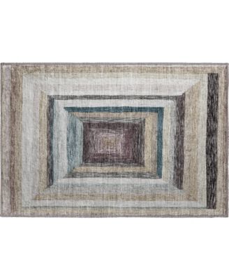 Mayfield Machine Washable AMF1957 1'8"x2'6" Area Rug