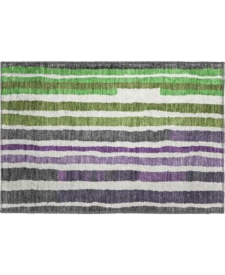 Mayfield Machine Washable AMF1961 1'8"x2'6" Area Rug
