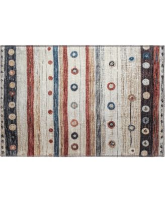 Mayfield Machine Washable AMF1964 1'8"x2'6" Area Rug