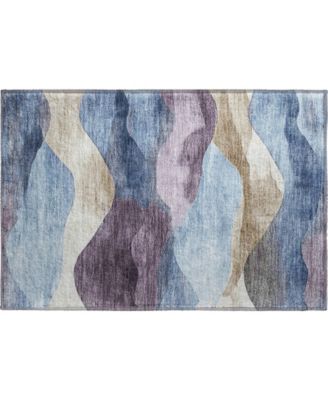 Mayfield Machine Washable AMF1966 1'8"x2'6" Area Rug