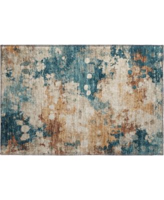 Mayfield Machine Washable AMF1992 1'8"x2'6" Area Rug
