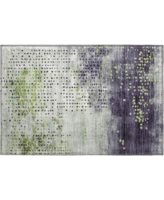 Mayfield Machine Washable AMF1995 1'8"x2'6" Area Rug