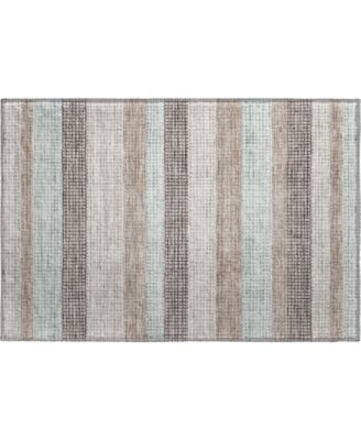 Mayfield Machine Washable AMF2008 1'8"x2'6" Area Rug