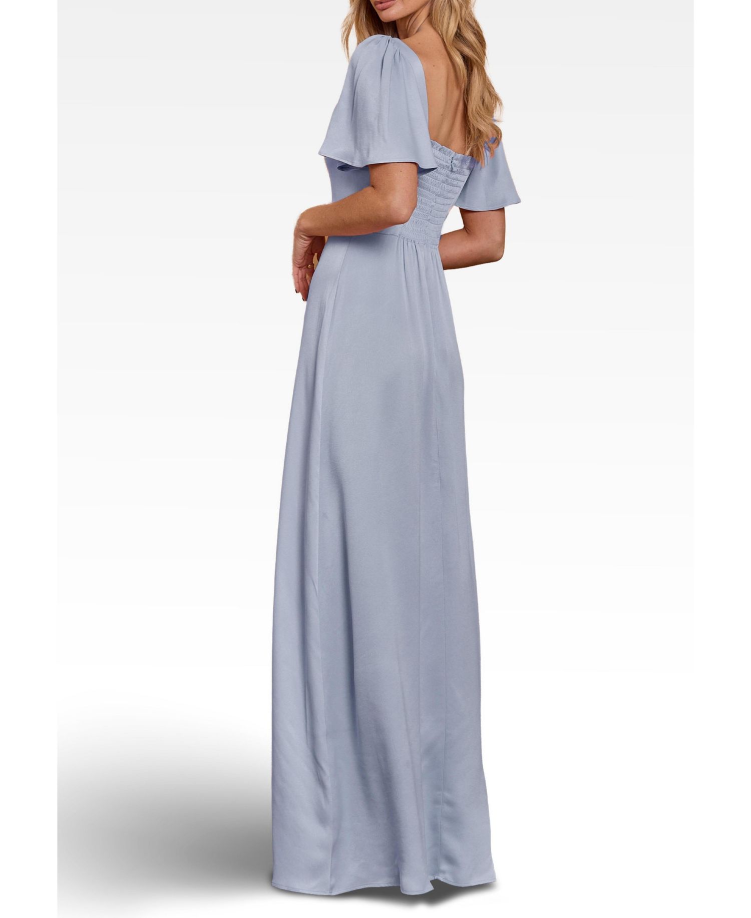 Women's Clemmie Satin Bridesmaid Dress