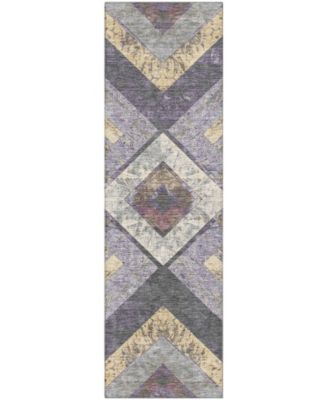 Mayfield Machine Washable AMF1955 2'3"x7'6" Runner