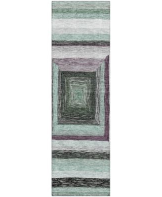 Mayfield Machine Washable AMF1957 2'3"x7'6" Runner