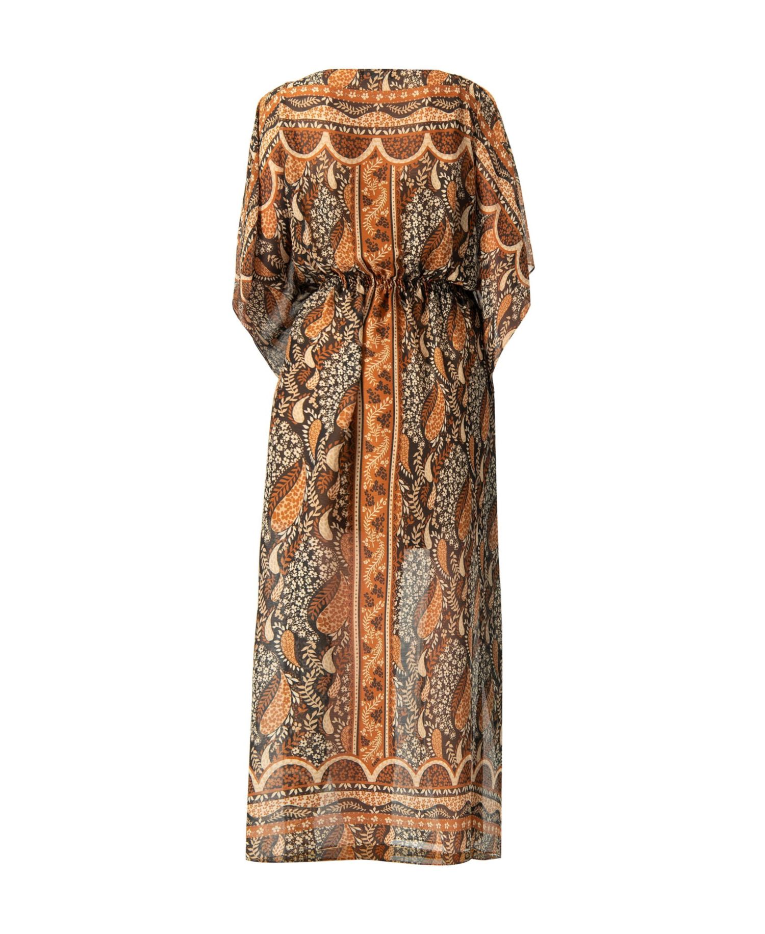 Women's Long Batwing Sleeve Dress