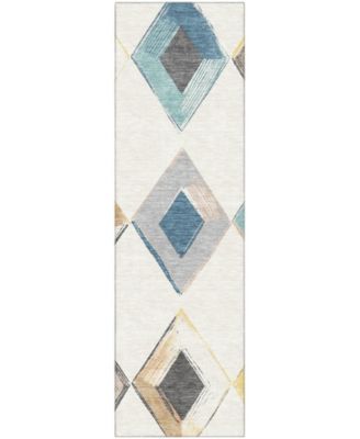 Mayfield Machine Washable AMF2004 2'3"x7'6" Runner