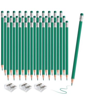 Pencils Eraser Pre-sharpened HB Writing Drawing School Supplies 36 sticks
