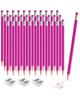 Pencils Eraser Pre-sharpened HB Writing Drawing School Supplies 36 sticks