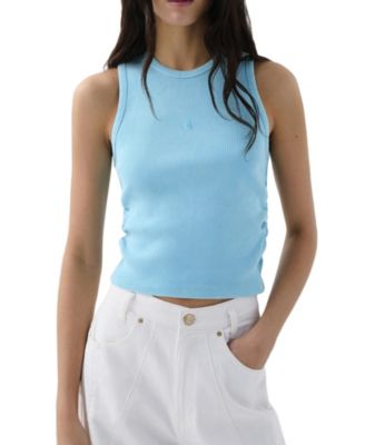 Women's Rib Gather Side Tee
