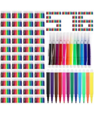 Mini Markers Bulk Colored Pen Vibrant Portable Watercolor Marker Office