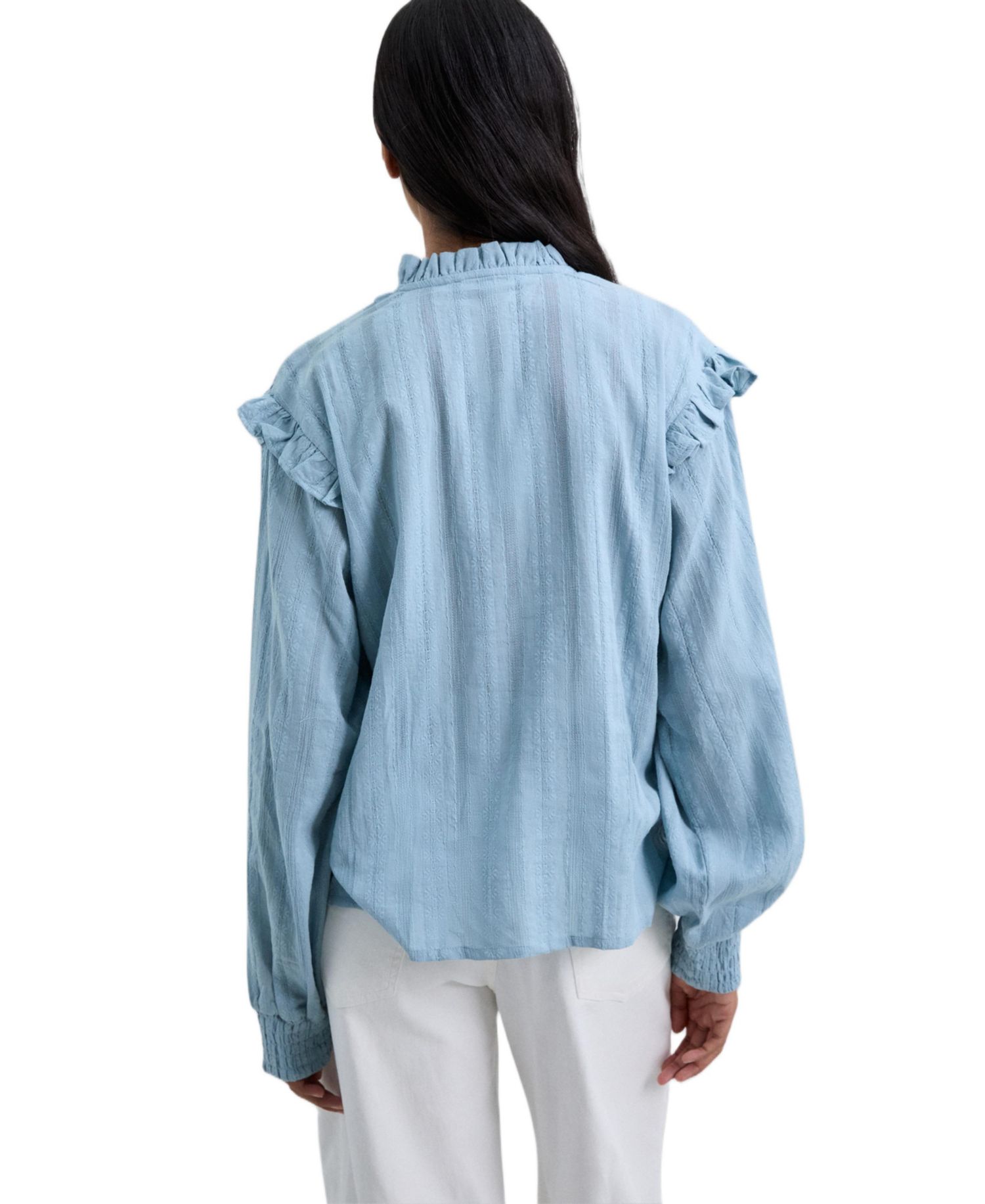 Women's Smockruffle Shirt