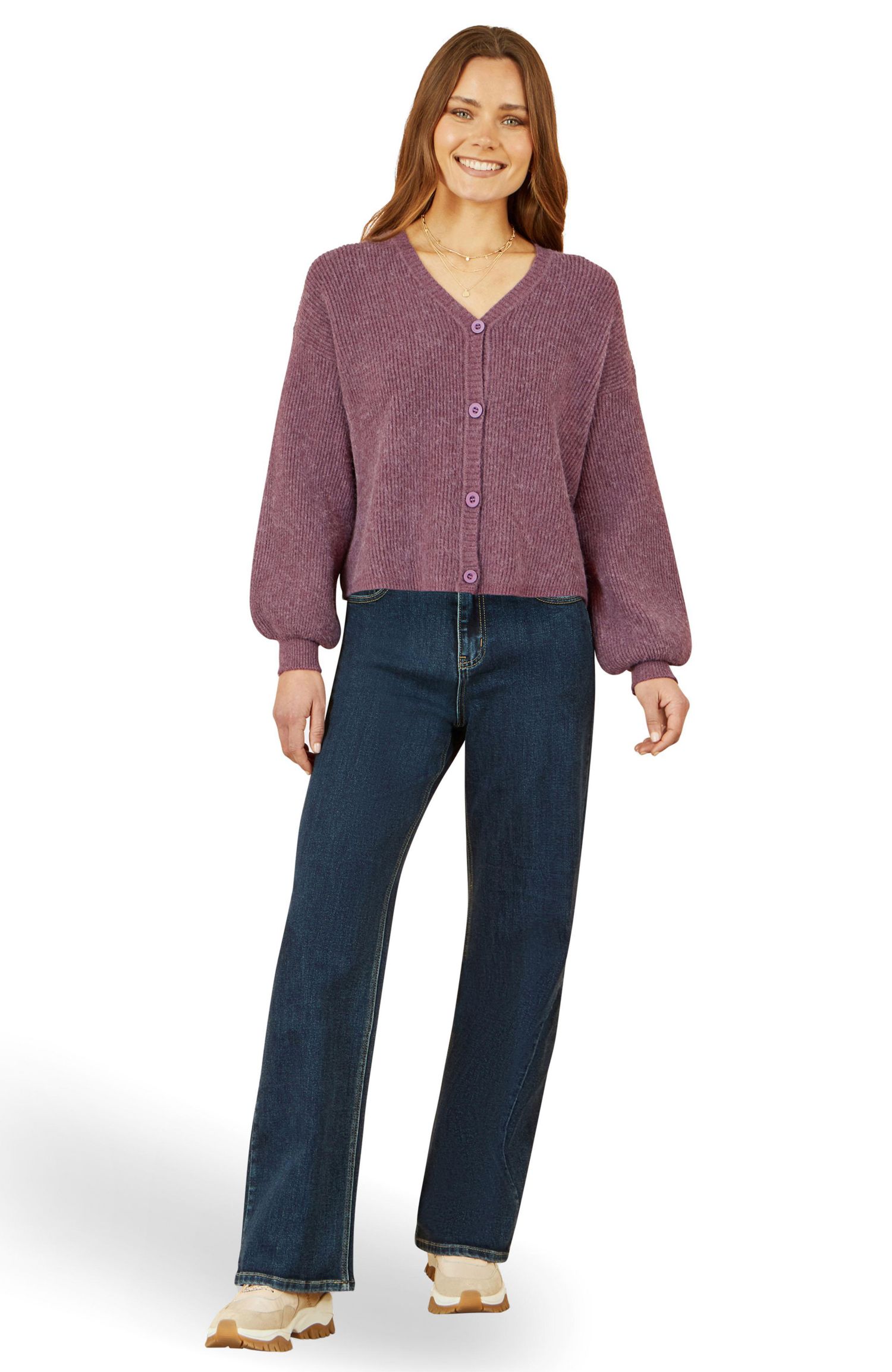Women's Marl Knit Cardigan