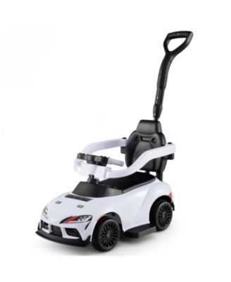 3 in 1 Ride On Stroller Car for Kids, Foot to Floor Sliding Walking Toy