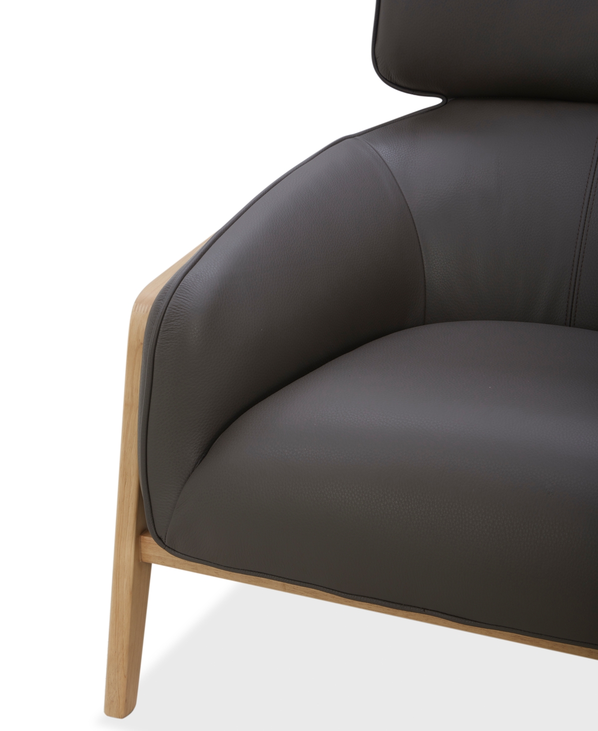 Cherin 32" Leather Upholstery Accent Chair