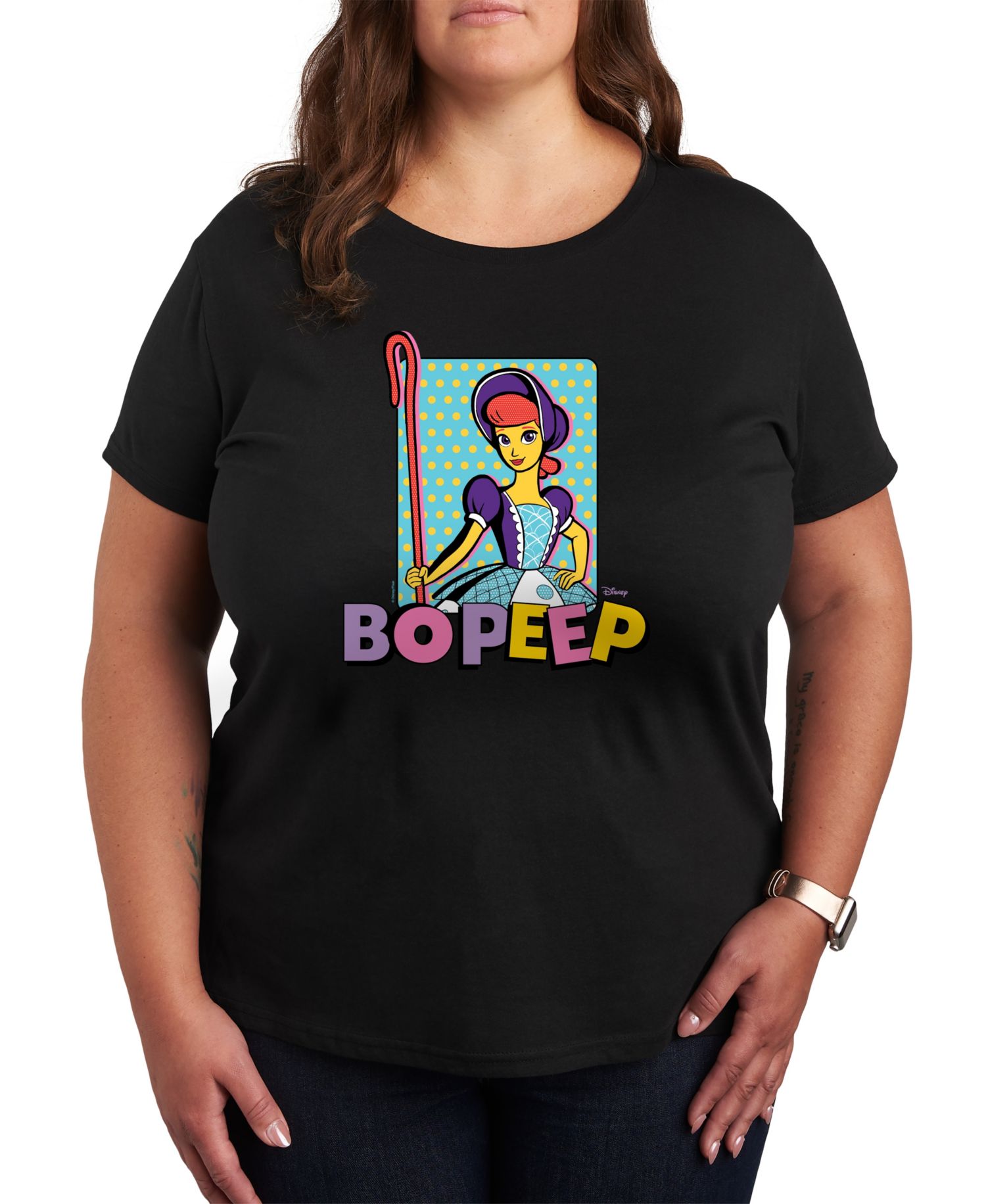Plus Size Toy Story Bo Peep Short-Sleeve Graphic T-Shirt
